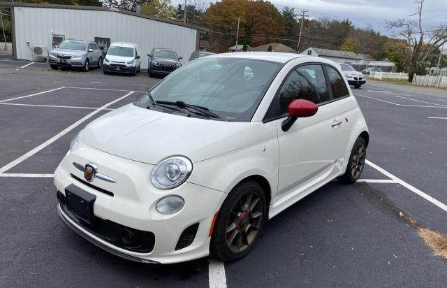 3C3CFFFH1DT573319 - 2013 FIAT 500 ABARTH WHITE photo 2