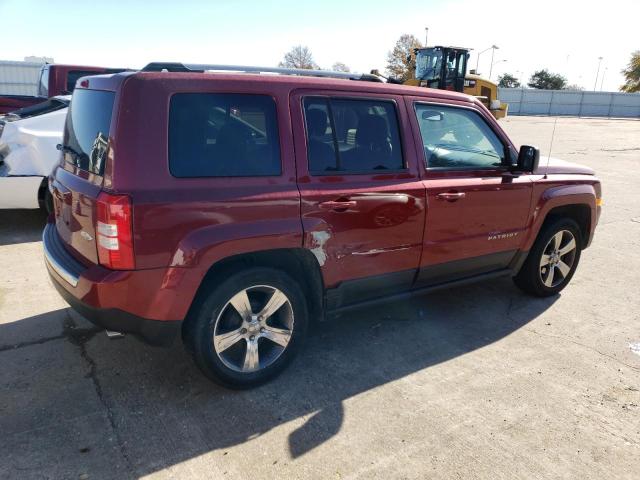 1C4NJPFA2GD777701 - 2016 JEEP PATRIOT LATITUDE RED photo 3