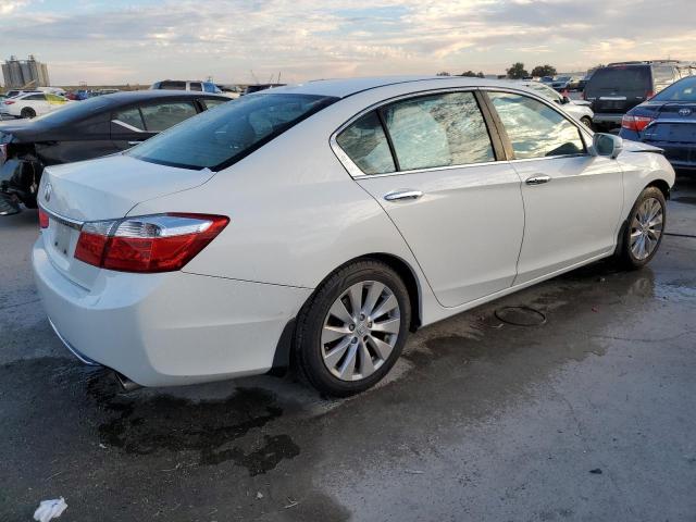 1HGCR2F81EA107640 - 2014 HONDA ACCORD EXL WHITE photo 3