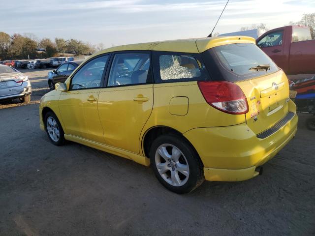2T1KR32E04C285285 - 2004 TOYOTA COROLLA MA XR YELLOW photo 2