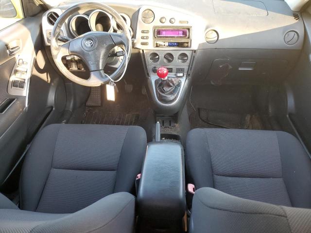 2T1KR32E04C285285 - 2004 TOYOTA COROLLA MA XR YELLOW photo 8