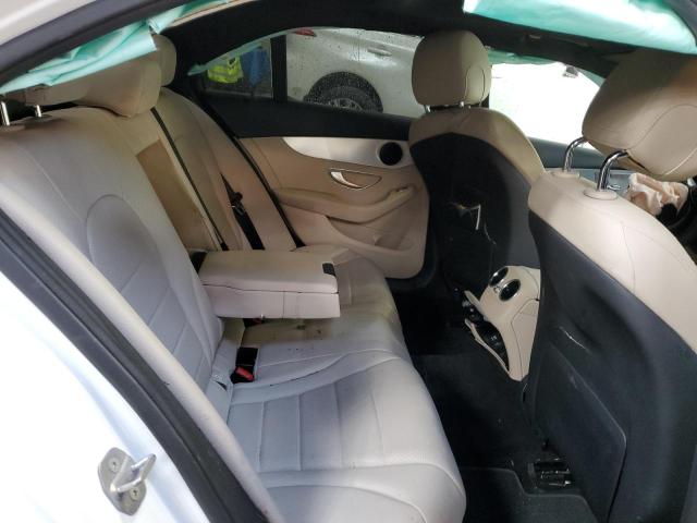 55SWF4KB4JU239227 - 2018 MERCEDES-BENZ C 300 4MATIC WHITE photo 10
