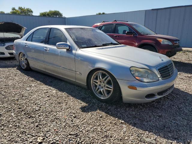WDBNG83J13A344129 - 2003 MERCEDES-BENZ S 430 4MATIC SILVER photo 4