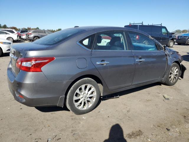 3N1AB7AP9KL609454 - 2019 NISSAN SENTRA S GRAY photo 3