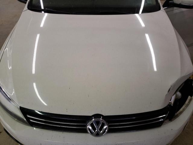 3VWLL7AJ8CM419815 - 2012 VOLKSWAGEN JETTA TDI WHITE photo 11