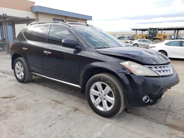 JN8AZ08W86W533145 - 2006 NISSAN MURANO SL BLACK photo 4