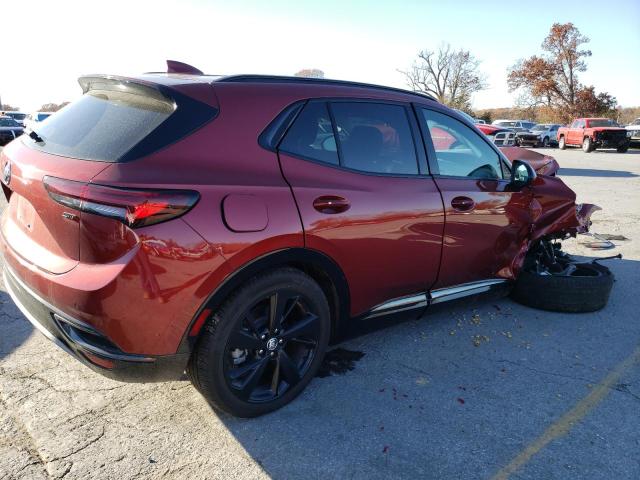 LRBFZMR49PD096452 - 2023 BUICK ENVISION PREFERRED MAROON photo 3