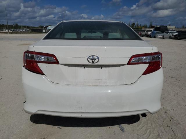 4T4BF1FK2ER353847 - 2014 TOYOTA CAMRY L WHITE photo 6