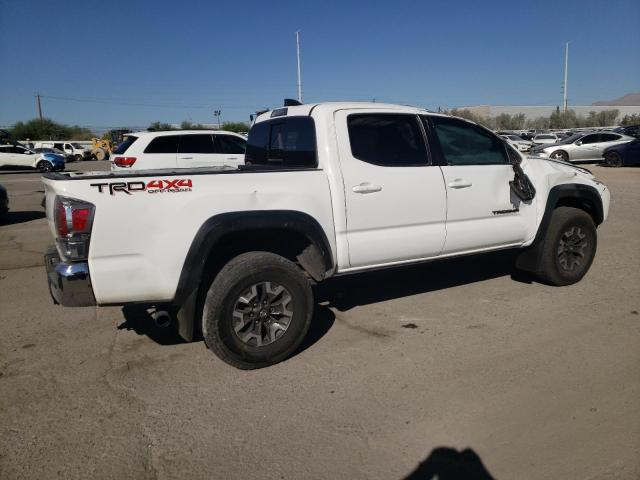 3TMCZ5AN6LM356903 - 2020 TOYOTA TACOMA DOUBLE CAB WHITE photo 3