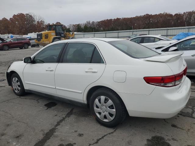 3HGCM56354G707775 - 2004 HONDA ACCORD LX WHITE photo 2