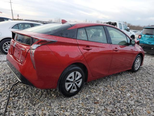 JTDKARFU0H3050413 - 2017 TOYOTA PRIUS RED photo 3