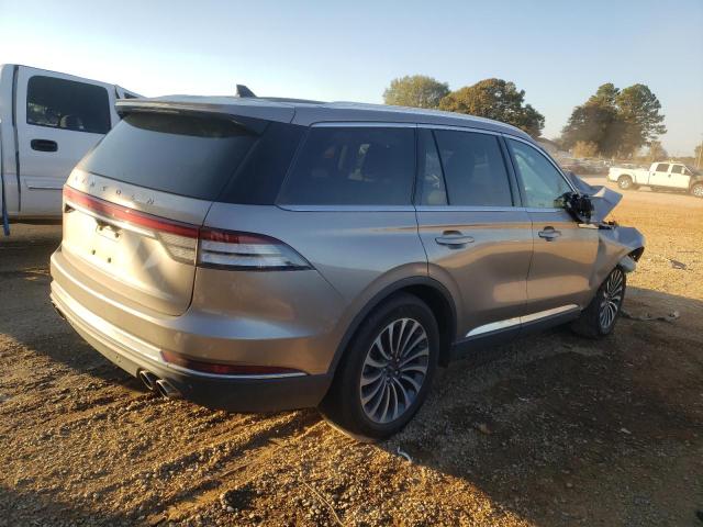 5LM5J7WC5MGL14424 - 2021 LINCOLN AVIATOR RESERVE BROWN photo 3