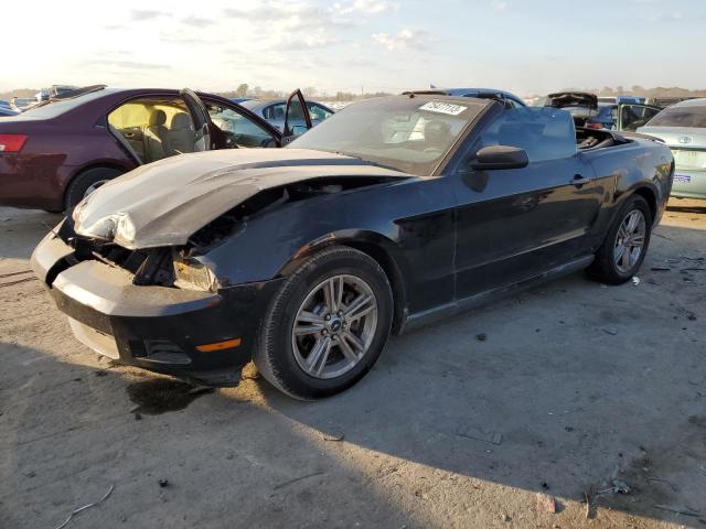 1ZVBP8EMXC5203321 - 2012 FORD MUSTANG BLACK photo 1