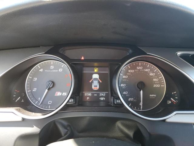 WAUCGAFH7CN001601 - 2012 AUDI S5 PREMIUM PLUS 白色 照片 9