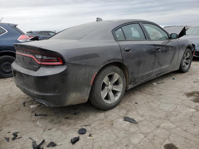 2C3CDXHGXGH169383 - 2016 DODGE CHARGER SXT GRAY photo 3