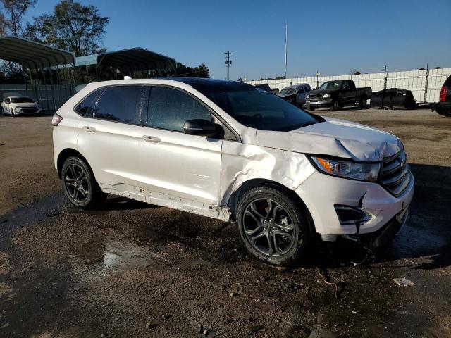 2FMPK3J94JBB35615 - 2018 FORD EDGE SEL WHITE photo 4