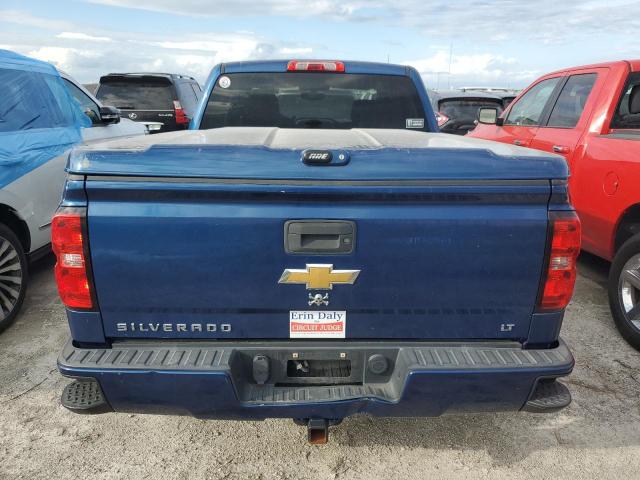 3GCUKREC3HG107523 - 2017 CHEVROLET SILVERADO K1500 LT BLUE photo 6