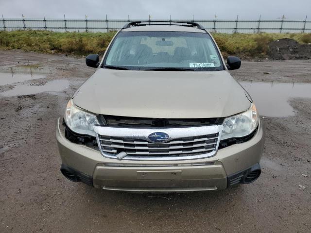 JF2SH61669H716375 - 2009 SUBARU FORESTER 2.5X TAN photo 5