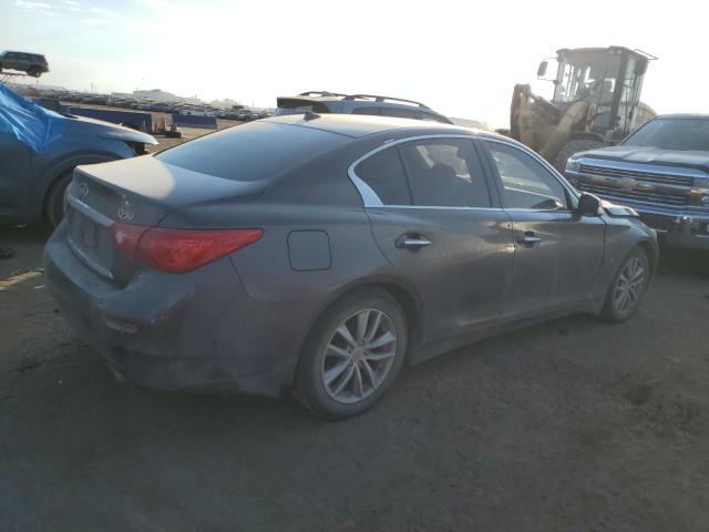 JN1BV7AR6EM684149 - 2014 INFINITI Q50 BASE BROWN photo 3