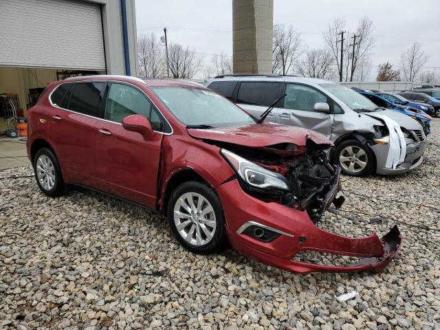 LRBFXDSA3HD079427 - 2017 BUICK ENVISION ESSENCE BURGUNDY photo 4