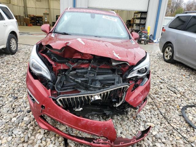 LRBFXDSA3HD079427 - 2017 BUICK ENVISION ESSENCE BURGUNDY photo 5