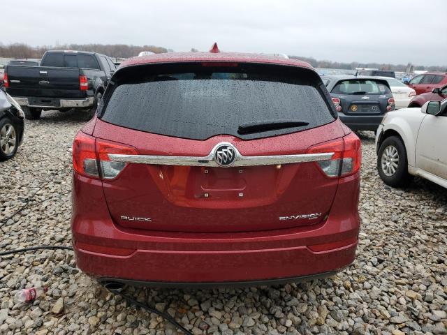 LRBFXDSA3HD079427 - 2017 BUICK ENVISION ESSENCE BURGUNDY photo 6