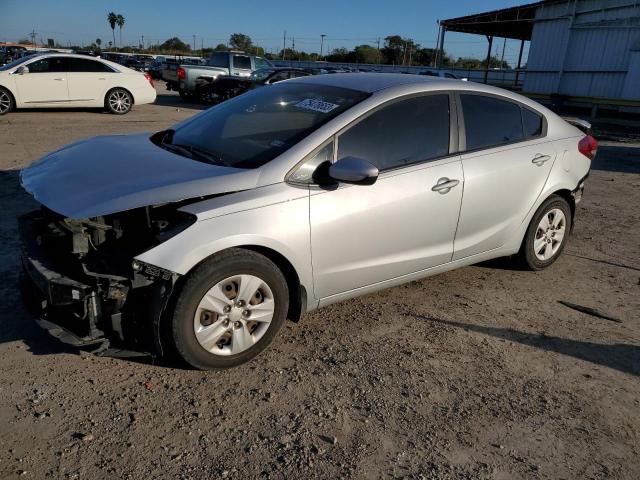 3KPFK4A73JE198363 - 2018 KIA FORTE LX SILVER photo 1