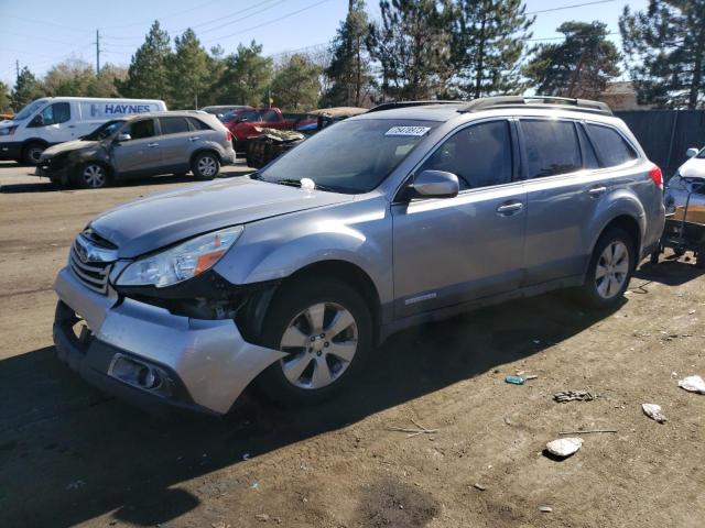 4S4BRCKC9A3313003 - 2010 SUBARU OUTBACK 2.5I LIMITED SILVER photo 1