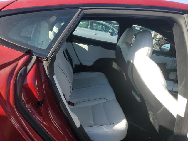 5YJSA1E64NF459761 - 2022 TESLA MODEL S RED photo 10