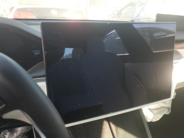 5YJSA1E64NF459761 - 2022 TESLA MODEL S RED photo 9