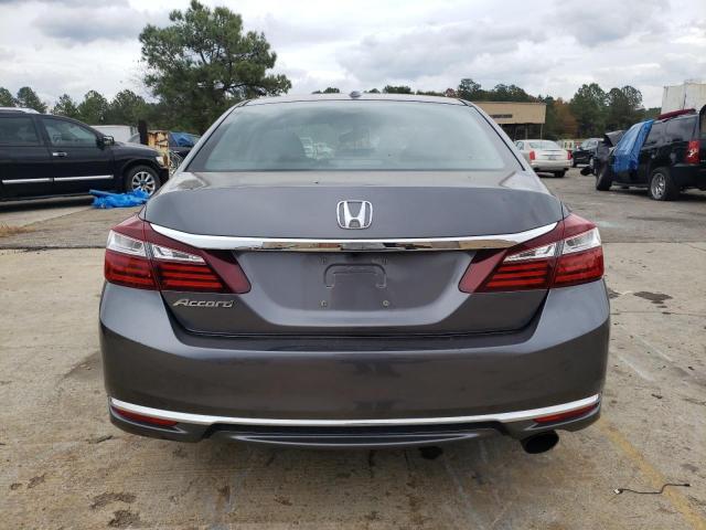 1HGCR2F79GA215675 - 2016 HONDA ACCORD EX GRAY photo 6