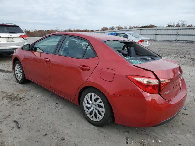 5YFBURHEXKP914430 - 2019 TOYOTA COROLLA L RED photo 2