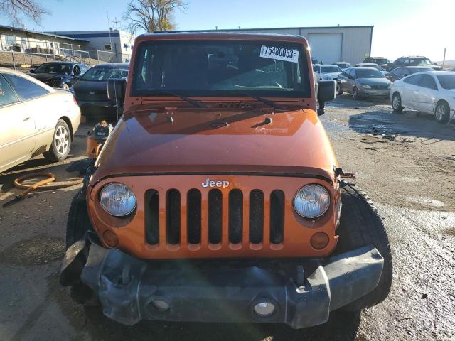 1J4AA2D1XBL580580 - 2011 JEEP WRANGLER SPORT ORANGE photo 5