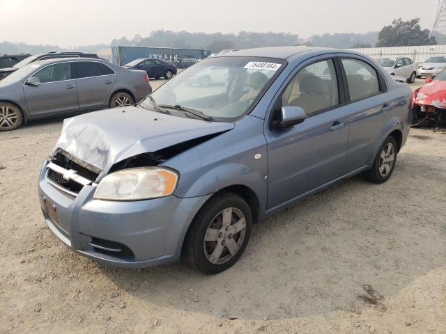 KL1TD56667B174431 - 2007 CHEVROLET AVEO BASE Mavi foto 1