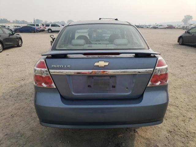 KL1TD56667B174431 - 2007 CHEVROLET AVEO BASE Mavi foto 6