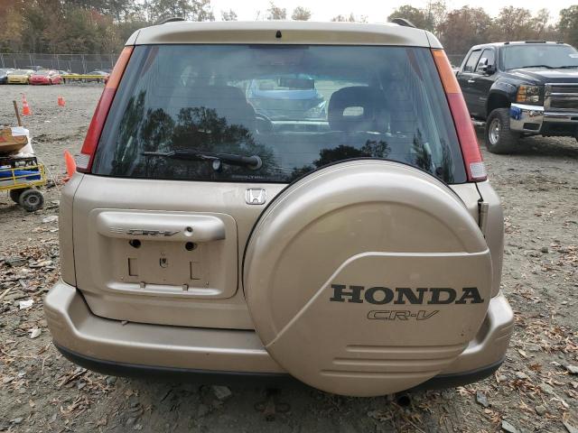 JHLRD18721C040392 - 2001 HONDA CR-V SE GOLD photo 6