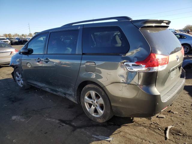 5TDKK3DC8BS163309 - 2011 TOYOTA SIENNA LE GRAY photo 2