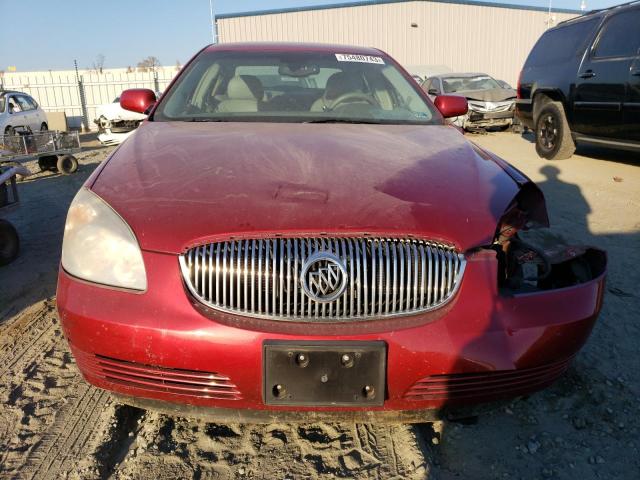 1G4HD57258U172651 - 2008 BUICK LUCERNE CXL RED photo 5