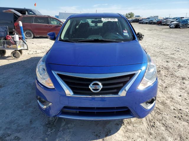 3N1CN7AP9FL802788 - 2015 NISSAN VERSA S BLUE photo 5