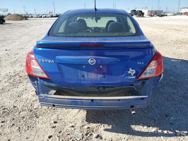 3N1CN7AP9FL802788 - 2015 NISSAN VERSA S BLUE photo 6