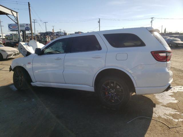 1C4SDJGJ0KC806827 - 2019 DODGE DURANGO SRT WHITE photo 2