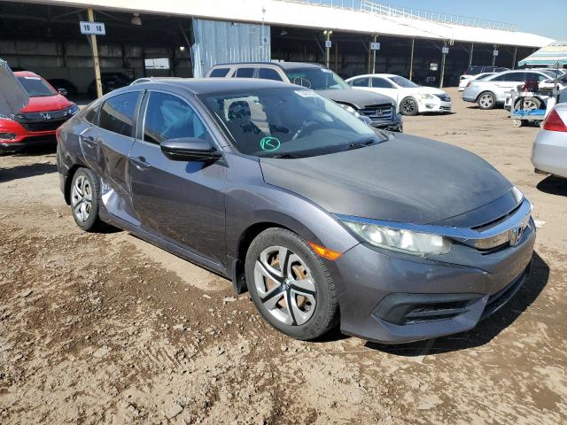 2HGFC2F55GH547661 - 2016 HONDA CIVIC LX GRAY photo 4