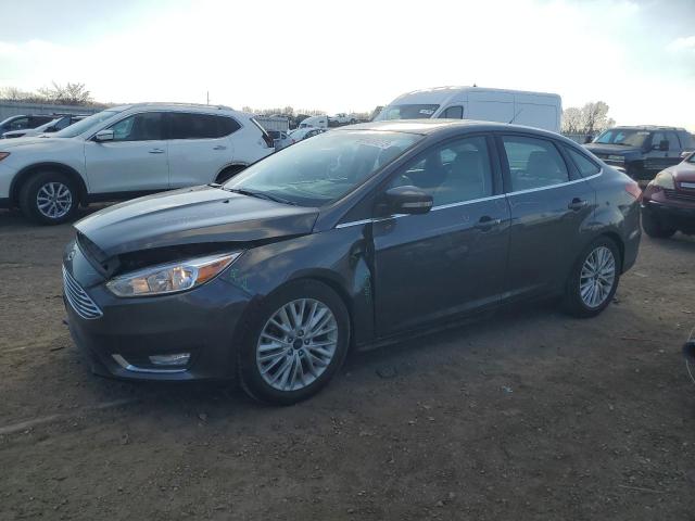 1FADP3J21HL238695 - 2017 FORD FOCUS TITANIUM GRAY photo 1