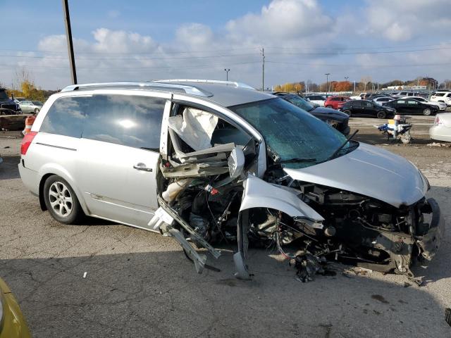 5N1BV28U28N110944 - 2008 NISSAN QUEST S SILVER photo 4