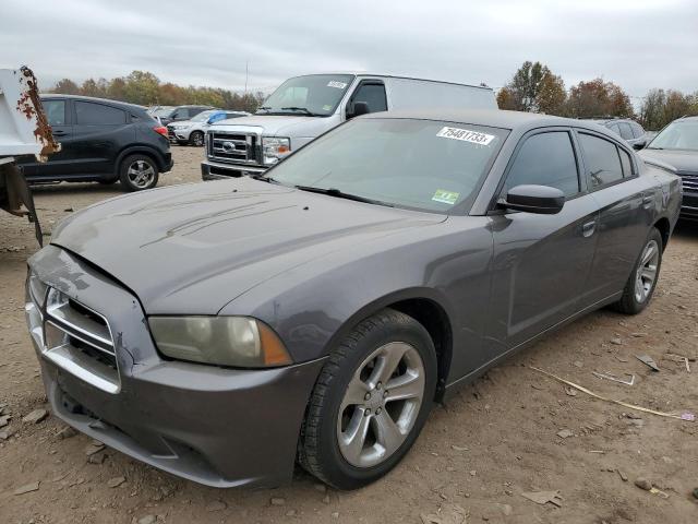 2C3CDXBG7EH189497 - 2014 DODGE CHARGER SE GRAY photo 1