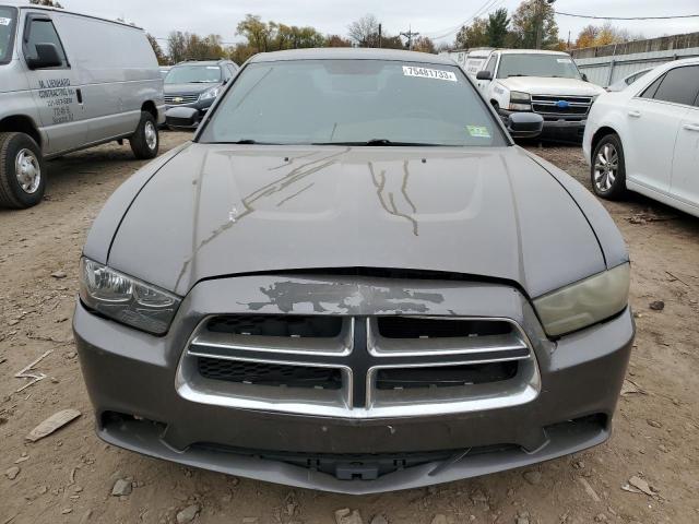 2C3CDXBG7EH189497 - 2014 DODGE CHARGER SE GRAY photo 5