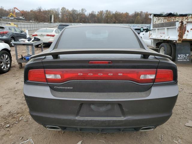 2C3CDXBG7EH189497 - 2014 DODGE CHARGER SE GRAY photo 6