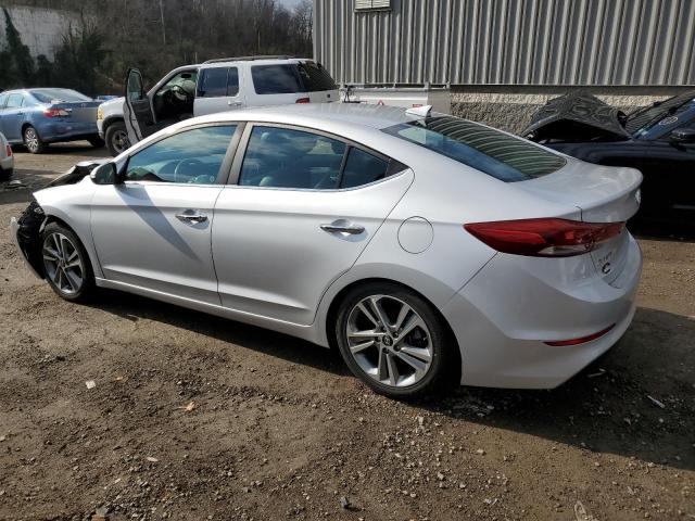 KMHD84LF5HU105490 - 2017 HYUNDAI ELANTRA SE SILVER photo 2