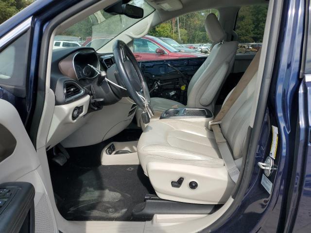 2C4RC1EG7HR543499 - 2017 CHRYSLER PACIFICA TOURING L PLUS BLUE photo 7