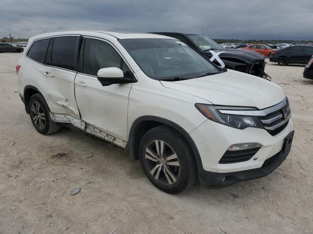 5FNYF6H61HB086235 - 2017 HONDA PILOT EXL WHITE photo 4